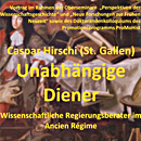 Vortrag Prof. Dr. Caspar Hirschi